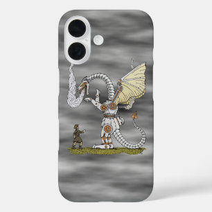 Coques iPhone 16 Dragon mécanique