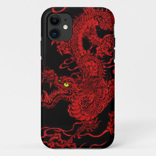 Coque Case-Mate Pour iPhone Dragon rouge