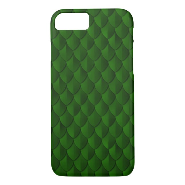 Coques Case-Mate iPhone Dragon Scales Emerald Green (Dos)