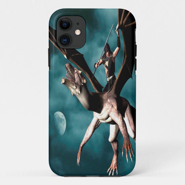 Coques Case-Mate iPhone Dragon Sky Warrior (Dos)