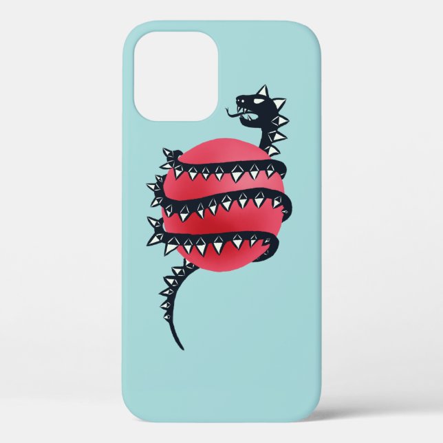 Coques Case-Mate iPhone Dragon Snake Goth (Verso)