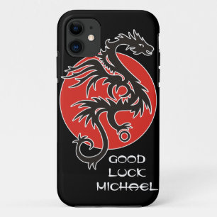 Case-Mate iPhone Case Dragon Sun - noir rouge blanc + vos idées