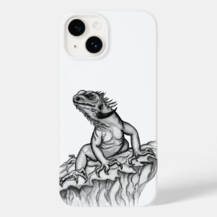 Coque Pour iPhone 14 Dragon sur le rocher