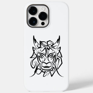 Coque Case-Mate iPhone Dragon tribal noir et blanc