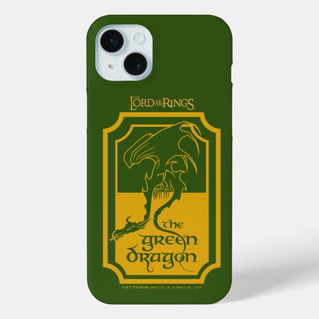 COQUES Case-Mate iPhone DRAGON VERT™ (Verso)