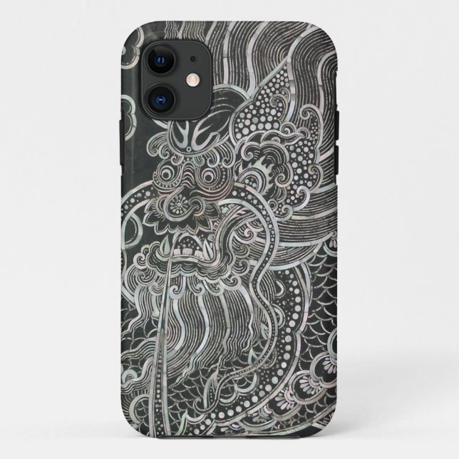 Coques Case-Mate iPhone Dragon vintage de Bangkok (Dos)
