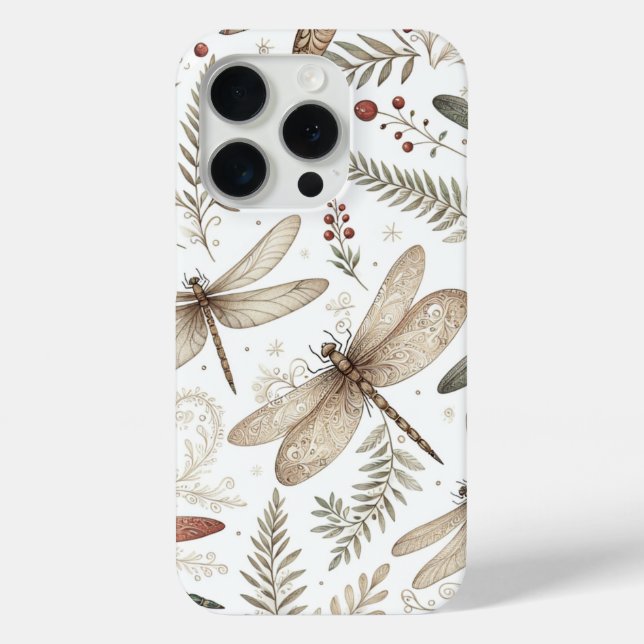Coques Case-Mate iPhone Dragonflies de l'Esprit de Vacances (Verso)