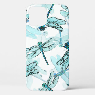 Case-Mate iPhone Case Dragonflies élégantes : Aquarelle