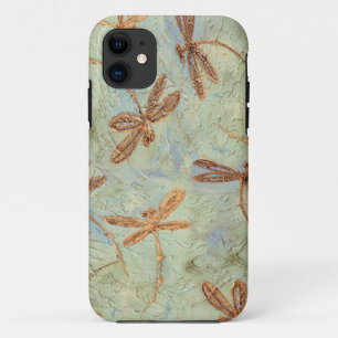 Coque Case-Mate iPhone Dragonfly Dance Gold