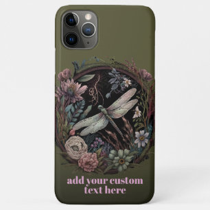 Case-Mate iPhone Case Dragonfly Fleur sauvage Cottagecore personnalisé