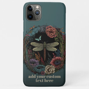 Case-Mate iPhone Case Dragonfly Fleur sauvage Cottagecore personnalisé