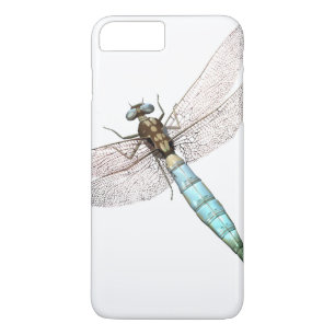 Coques Pour iPhone Dragonfly numérique en blanc