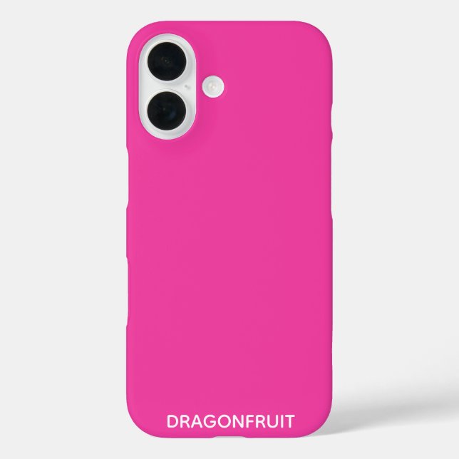 Coques Case-Mate iPhone Dragonfruit pink color (Verso)