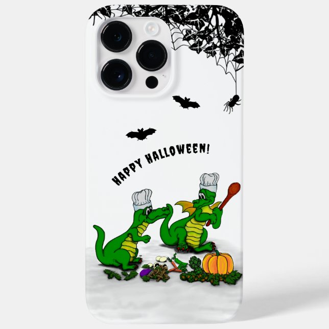 Coques Case-Mate iPhone Dragons - Joyeux Halloween ! Aujourd'hui je vais c (Verso)