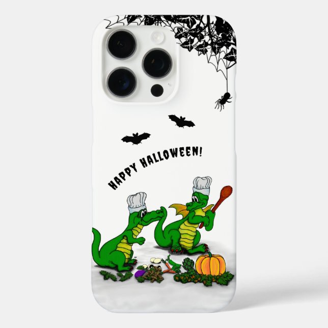 Coques Case-Mate iPhone Dragons - Joyeux Halloween ! Aujourd'hui je vais c (Verso)
