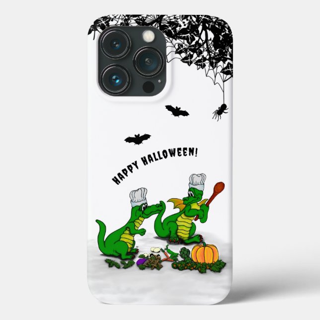 Coques Case-Mate iPhone Dragons - Joyeux Halloween ! Aujourd'hui je vais c (Verso)