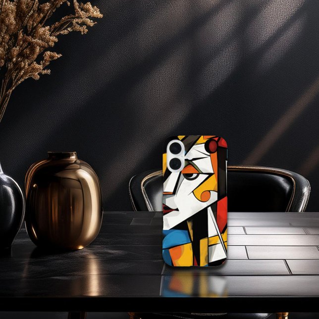 Coques Case-Mate iPhone Dramatique Cubiste Design d'art Abstrait (Créateur téléchargé)