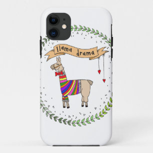 Coque Case-Mate Pour iPhone Drame de lama, alpaga