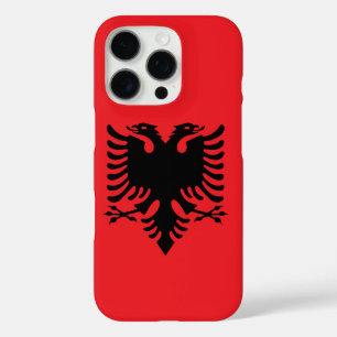 Coque iPhone 16 Pro Drapeau albanais