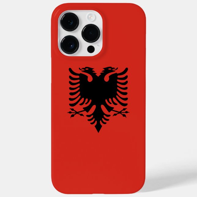 Coques Case-Mate iPhone Drapeau albanais (Verso)