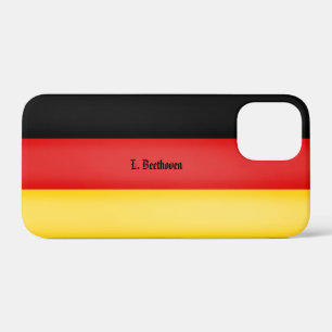 Case-Mate iPhone Case Drapeau Allemagne Schwarz Rot Gold Personnalisé
