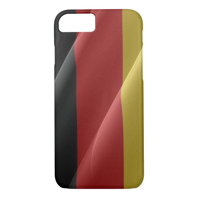 Coques Case-Mate iPhone drapeau allemand - (Dos)