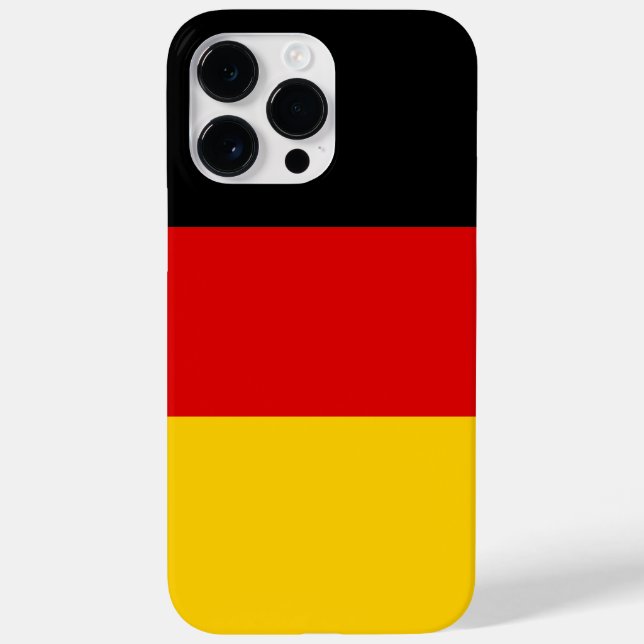 Coques Case-Mate iPhone Drapeau allemand (Verso)