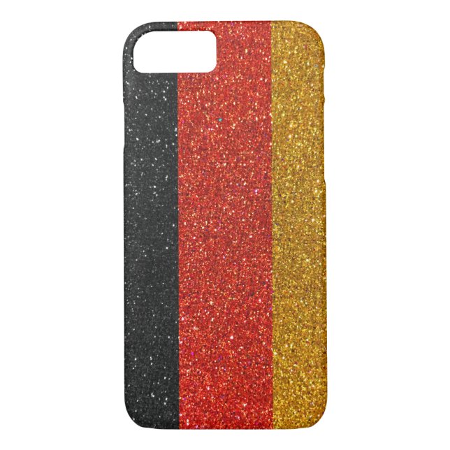Coques Case-Mate iPhone Drapeau allemand Deutschland Parties scintillant d (Dos)