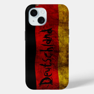 Coque Case-Mate iPhone Drapeau allemand - Vintage