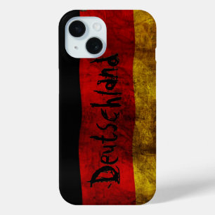 Coque Case-Mate iPhone Drapeau allemand - Vintage