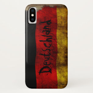 Coque Case-Mate iPhone Drapeau allemand - Vintage...