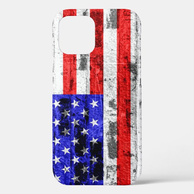 Coques Case-Mate iPhone Drapeau américain (Verso)