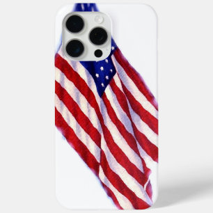 Coque iPhone 15 Pro Max Drapeau américain