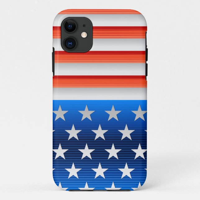 Coques Case-Mate iPhone Drapeau américain (Dos)