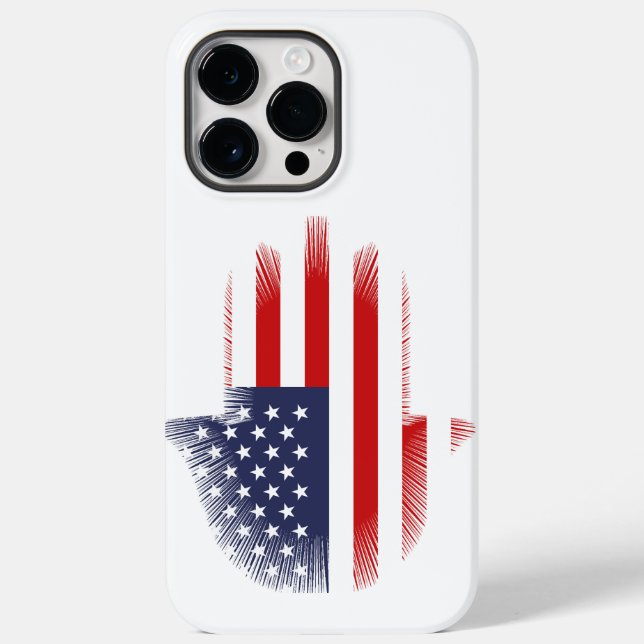 Coques Case-Mate iPhone Drapeau américain (Verso)