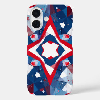 Coque Pour iPhone 16 Drapeau américain