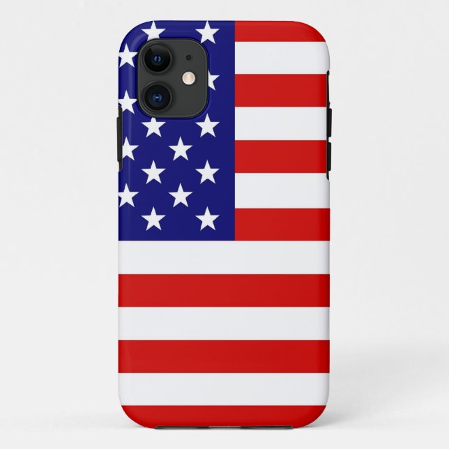 Coques Case-Mate iPhone Drapeau américain (Dos)