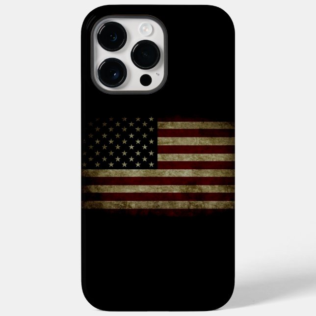 Coques Case-Mate iPhone Drapeau américain (Verso)