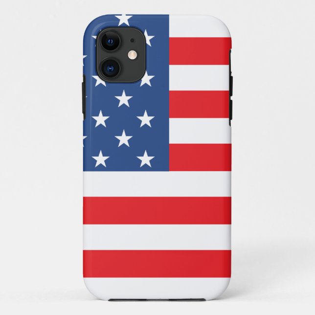 Coques Case-Mate iPhone Drapeau américain (Dos)