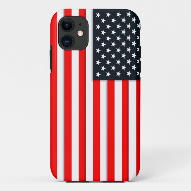 Coques Case-Mate iPhone Drapeau américain (Dos)