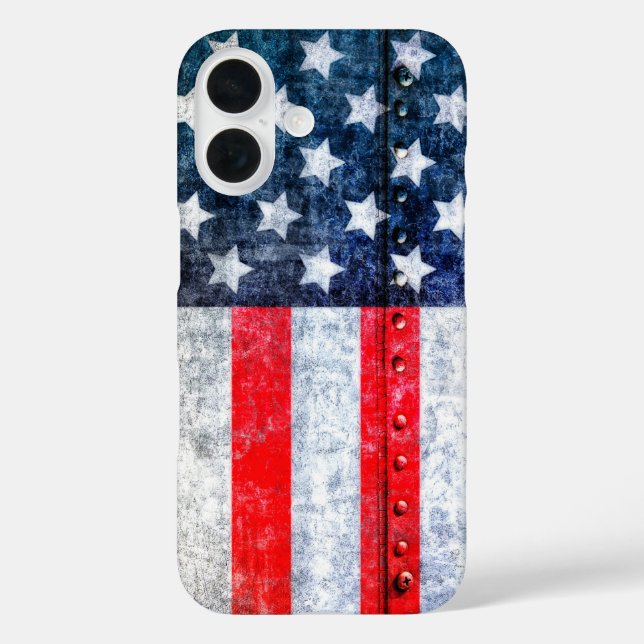 Coques Case-Mate iPhone Drapeau américain (Verso)