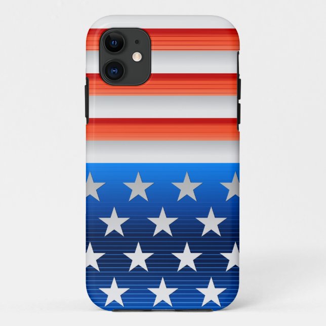 Coques Case-Mate iPhone Drapeau américain (Dos)