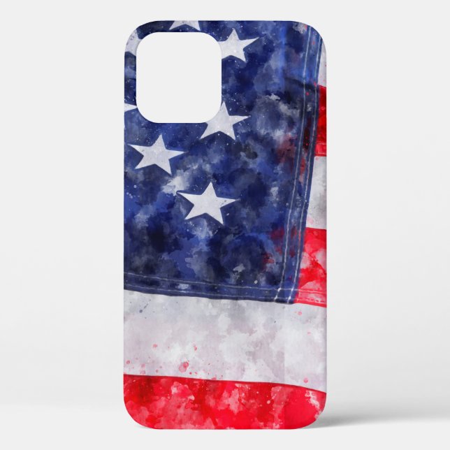 Coques Case-Mate iPhone Drapeau américain (Verso)