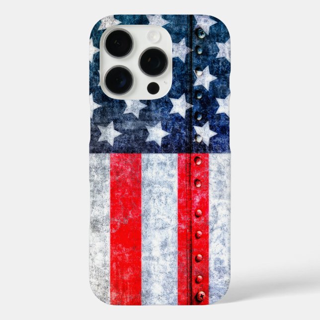 Coques Case-Mate iPhone Drapeau américain (Verso)