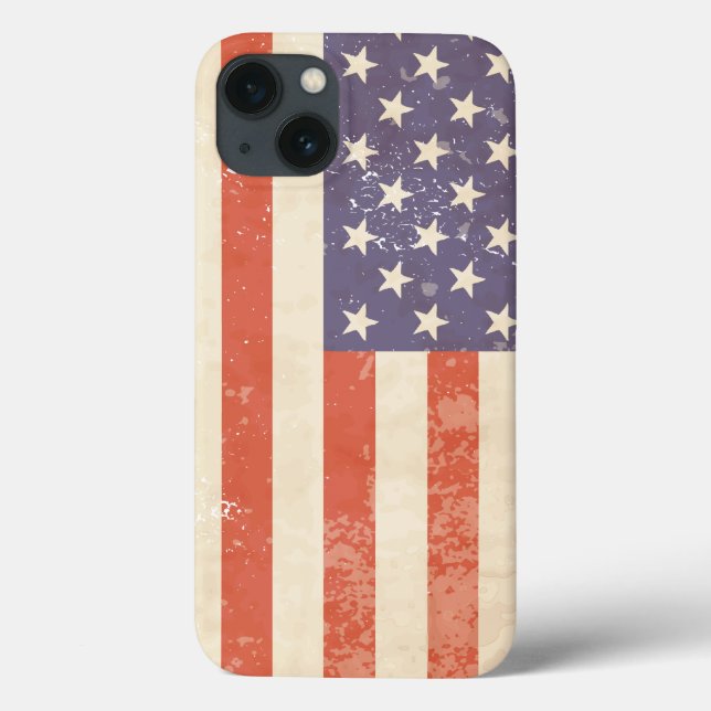 Coques Case-Mate iPhone Drapeau américain (Verso)