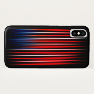 Case-Mate iPhone Case Drapeau américain Abstrait rayé