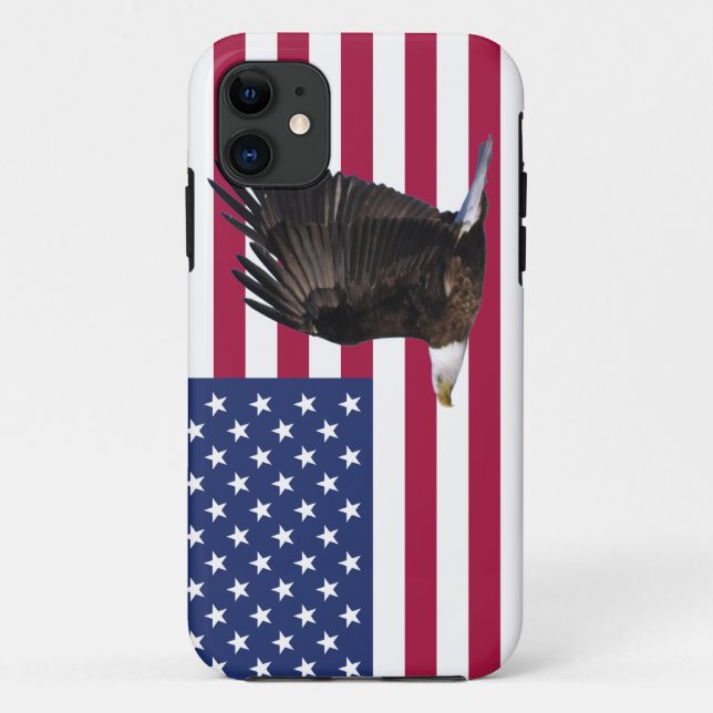 Coques Case-Mate iPhone Drapeau américain avec le cas de l'iPhone 5 (Dos)