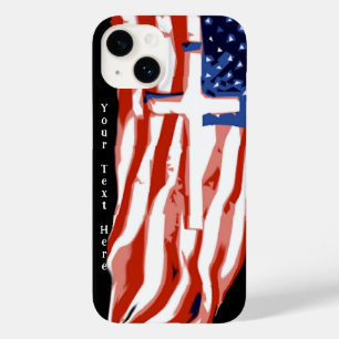 Coque Case-Mate iPhone Drapeau américain (C)