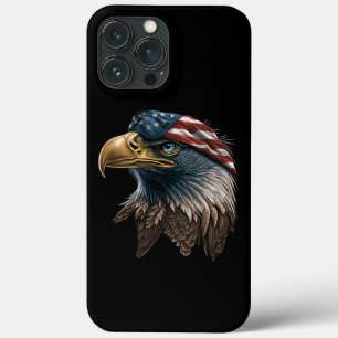 Case-Mate iPhone Case Drapeau américain d'aigle patriotique 4 juillet