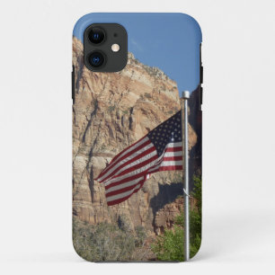 Etui iPhone Case-Mate Drapeau américain dans le parc national de Zion I